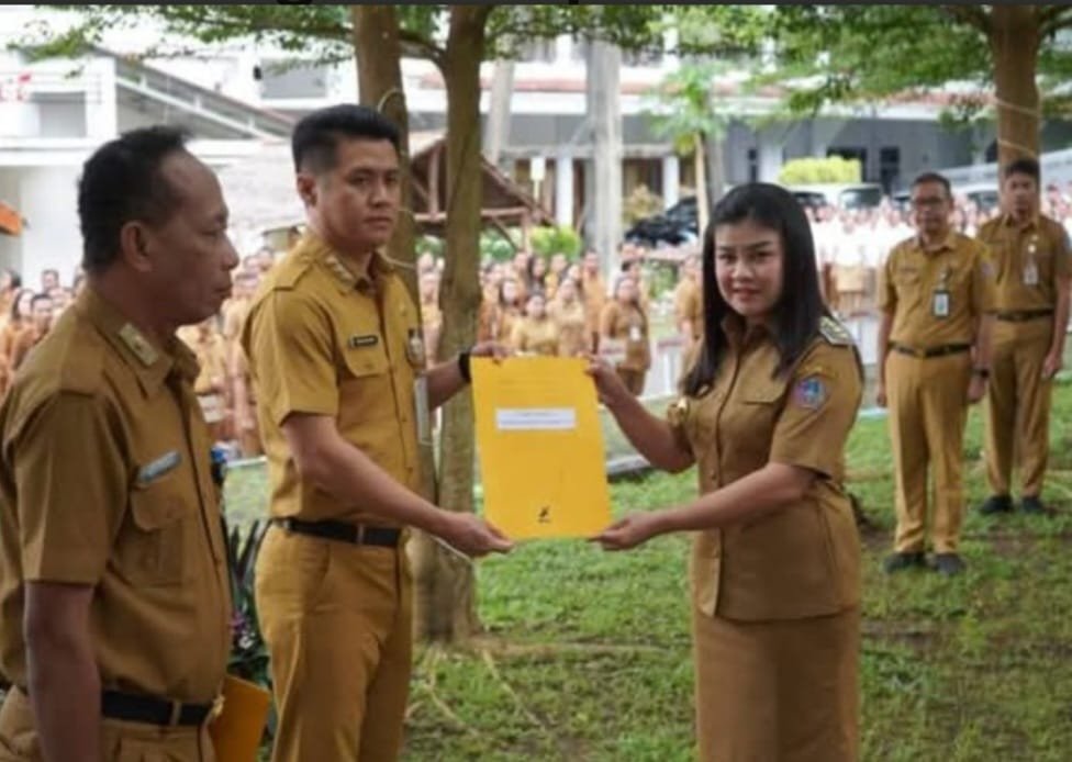 Harold Kalangit Dipercayakan Bupati Sitaro Chyntia Pimpin Dinas Arsip
