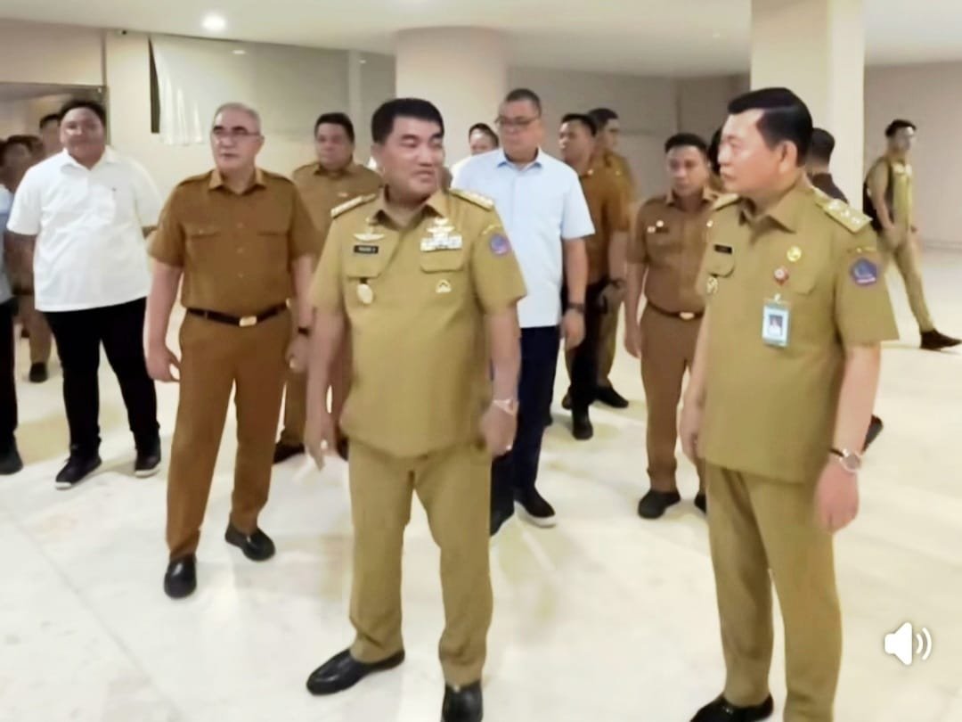 YSK Cek Kondisi Fasilitas Kerja Pegawai Kantor Gubernur Sulut