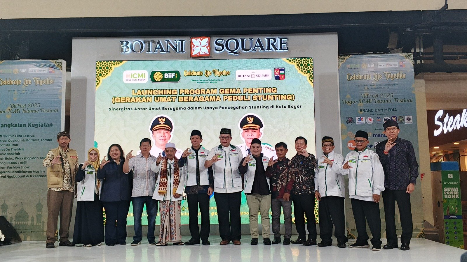 Bogor ICMI Islamic Festival Resmi Dibuka, Lahirkan Kepedulian Umat Beragama Terhadap Pencegahan Stunting