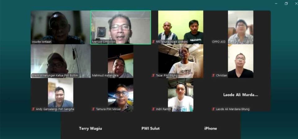 15 Ketua PWI se-Sulut Menilai SK Plt Ketua Vanny Laupatty Abal-abal dan Melecehkan Organisasi
