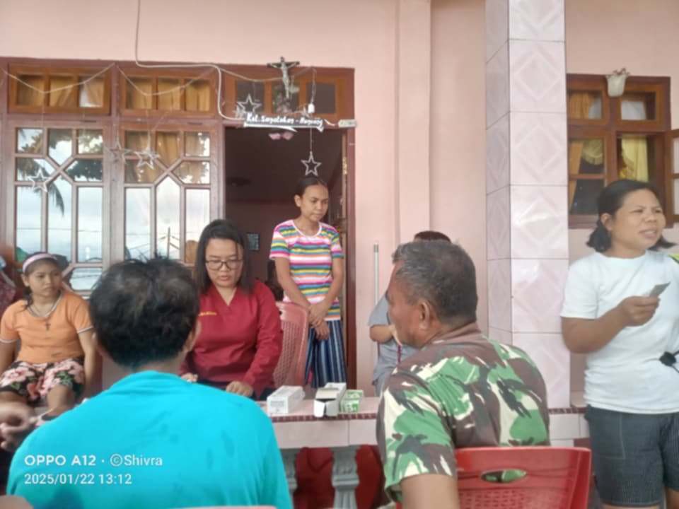 Pos Yandu Kampung Pahepa Aktif Melayani Balita dan Lansia