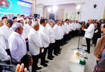 Pengurus PWI Pusat Periode 2025-2030 Resmi Dikukuhkan di Monumen Pers Solo