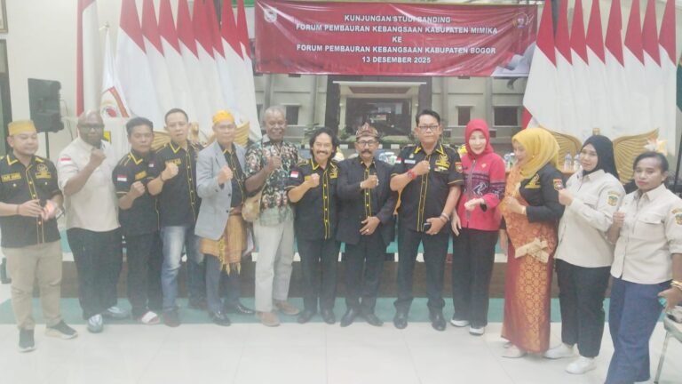 FPK Kabupaten Bogor Sambut Kunjungan FPK Mimika, Berbagi Pengalaman Membangun Harmoni Sosial Masyarakat Majemuk