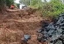 “Tanjakan Bagong”, Bentuk Protes Warga atas Jalan Rusak di Pabuaran Sukabumi