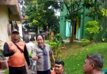 Tim BPBD Kota Bogor Basmi Sarang Nyamuk di Rusunawa Menteng
